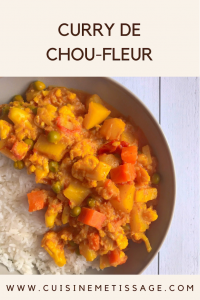 Curry de Chou-Fleur